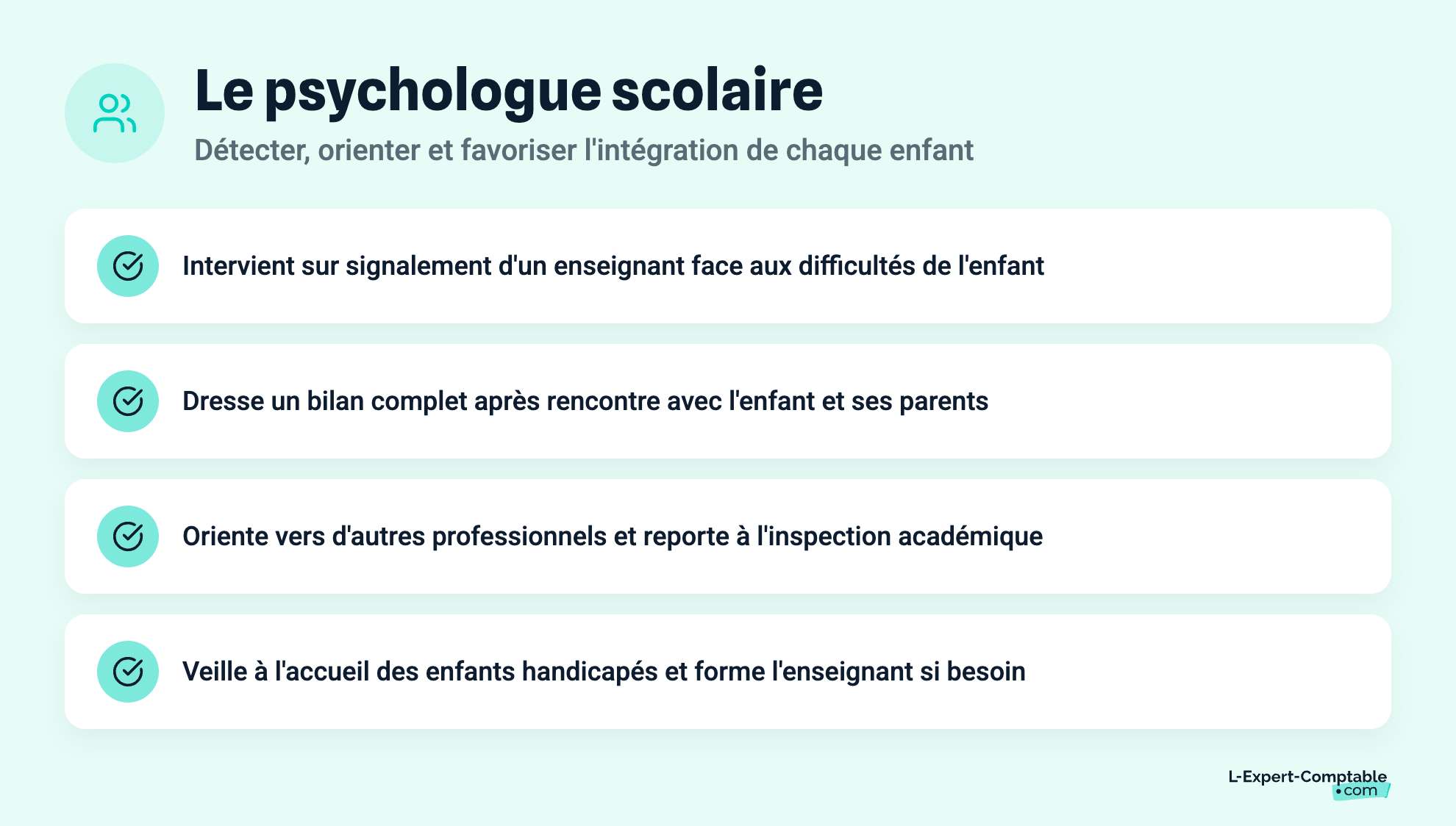 Le psychologue scolaire